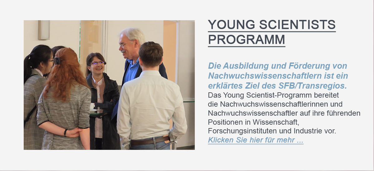 Hier sollte der Linkbutton, welcher zur Young Scientsits PROGRAMMseite des SFB/TRR 205 führt, zu sehen sein.