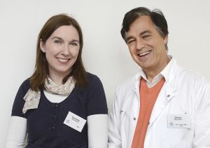 Hier sollte ein Bild von Charlotte Steenblock und Stefan Bornstein, CRC/TRR 205, zu sehen sein.